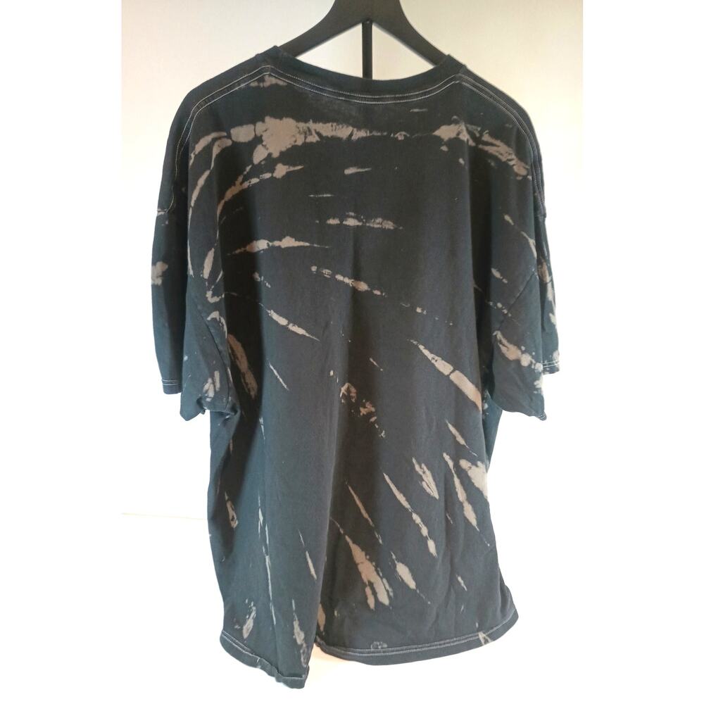 ACDC TOUR 86 WHO MADE WHO BLACK TIE DYE GRAPHIC T SHIRT XXL - Picture 2 of 7